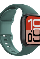 NoXx NoXx Apple Watch Bandje Siliconen Verstelbaar (38/40/41 mm) - Donkergroen