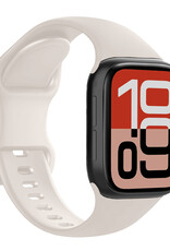 NoXx NoXx Apple Watch Bandje Siliconen Verstelbaar (38/40/41 mm) - Ivoor