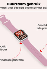 NoXx NoXx Apple Watch Bandje Siliconen Verstelbaar (38/40/41 mm) - Lila