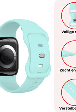 NoXx NoXx Apple Watch Bandje Siliconen Verstelbaar (38/40/41 mm) - Oud Roze