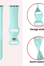NoXx NoXx Apple Watch Bandje Siliconen Verstelbaar (38/40/41 mm) - Oud Roze