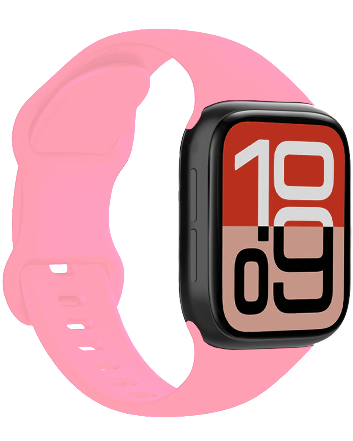 NoXx NoXx Apple Watch Bandje Siliconen Verstelbaar (38/40/41 mm) - Roze