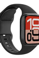 NoXx NoXx Apple Watch Bandje Siliconen Verstelbaar (38/40/41 mm) - Zwart