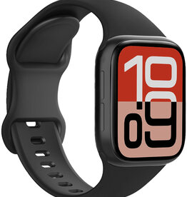 NoXx NoXx Apple Watch Bandje Siliconen Verstelbaar (38/40/41 mm) - Zwart