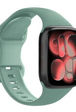 NoXx NoXx Apple Watch Bandje Siliconen Verstelbaar (42/44/45/46 mm) - Cactus