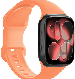 NoXx NoXx Apple Watch Bandje Siliconen Verstelbaar (42/44/45/46 mm) - Calendula
