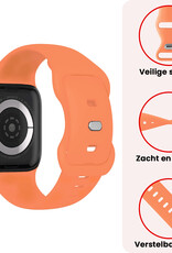 NoXx NoXx Apple Watch Bandje Siliconen Verstelbaar (42/44/45/46 mm) - Calendula