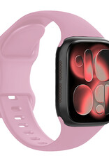NoXx NoXx Apple Watch Bandje Siliconen Verstelbaar (42/44/45/46 mm) - Lila