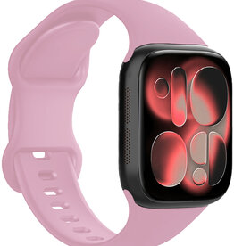 NoXx NoXx Apple Watch Bandje Siliconen Verstelbaar (42/44/45/46 mm) - Lila