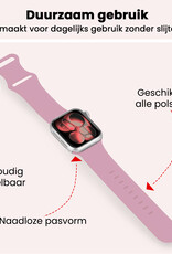 NoXx NoXx Apple Watch Bandje Siliconen Verstelbaar (42/44/45/46 mm) - Lila