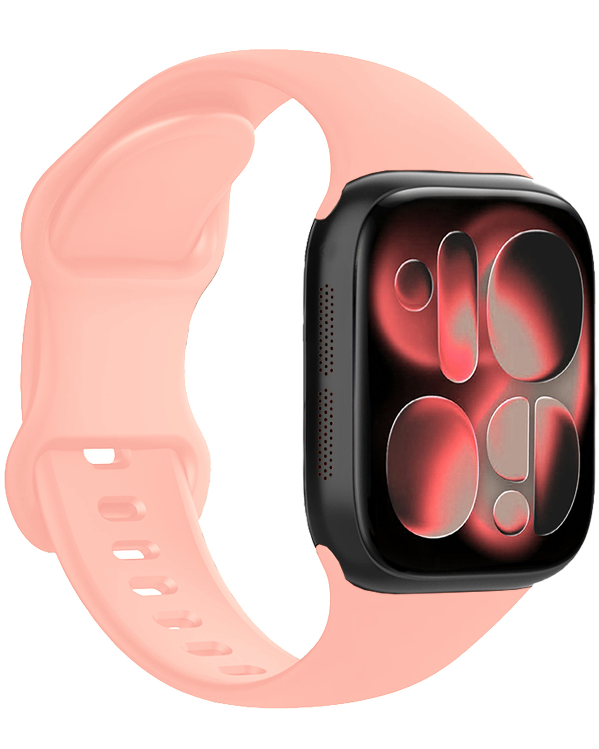 NoXx NoXx Apple Watch Bandje Siliconen Verstelbaar (42/44/45/46 mm) - Mint