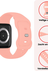 NoXx NoXx Apple Watch Bandje Siliconen Verstelbaar (42/44/45/46 mm) - Mint