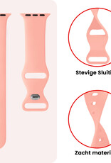 NoXx NoXx Apple Watch Bandje Siliconen Verstelbaar (42/44/45/46 mm) - Mint