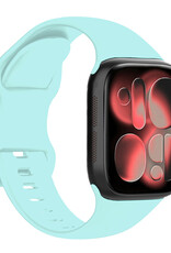 NoXx NoXx Apple Watch Bandje Siliconen Verstelbaar (42/44/45/46 mm) - Oud Roze