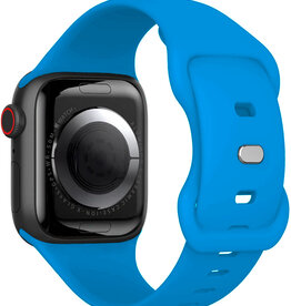 Nomfy Nomfy Apple Watch Bandje Siliconen Verstelbaar (38/40/41 mm) - Blauw