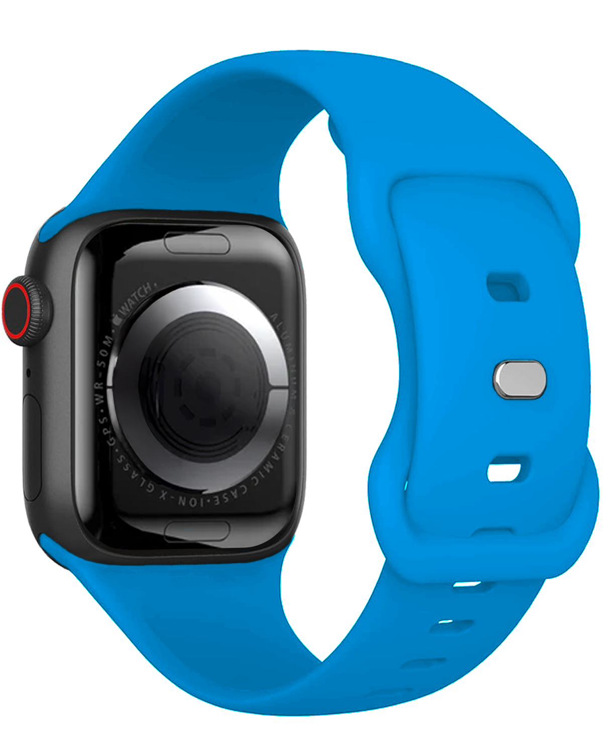 Nomfy Nomfy Apple Watch Bandje Siliconen Verstelbaar (38/40/41 mm) - Blauw