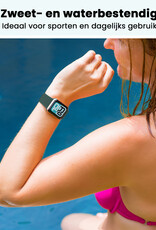 Forterra Forterra Apple Watch Bandje Siliconen Verstelbaar (38/40/41 mm) - Donkergroen
