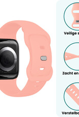 Forterra Forterra Apple Watch Bandje Siliconen Verstelbaar (38/40/41 mm) - Mint