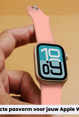 Forterra Forterra Apple Watch Bandje Siliconen Verstelbaar (38/40/41 mm) - Mint