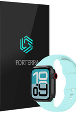 Forterra Forterra Apple Watch Bandje Siliconen Verstelbaar (38/40/41 mm) - Oud Roze