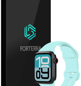 Forterra Forterra Apple Watch Bandje Siliconen Verstelbaar (38/40/41 mm) - Oud Roze