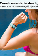 Forterra Forterra Apple Watch Bandje Siliconen Verstelbaar (38/40/41 mm) - Oud Roze