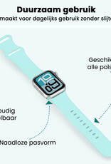 Forterra Forterra Apple Watch Bandje Siliconen Verstelbaar (38/40/41 mm) - Oud Roze