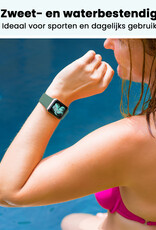 Forterra Forterra Apple Watch Bandje Siliconen Verstelbaar (42/44/45/46 mm) - Cactus