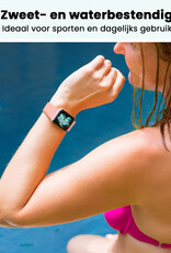 Forterra Forterra Apple Watch Bandje Siliconen Verstelbaar (42/44/45/46 mm) - Mint