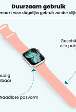 Forterra Forterra Apple Watch Bandje Siliconen Verstelbaar (42/44/45/46 mm) - Mint