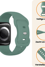 Nomfy Nomfy Apple Watch Bandje Siliconen Verstelbaar (38/40/41 mm) - Cactus