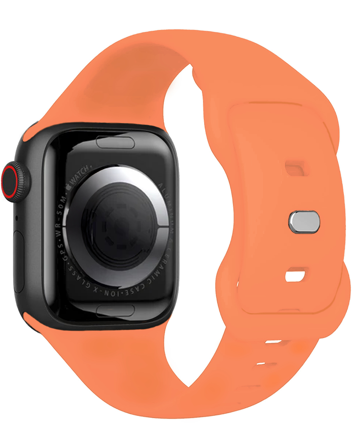Nomfy Nomfy Apple Watch Bandje Siliconen Verstelbaar (38/40/41 mm) - Calendula