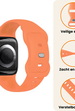 Nomfy Nomfy Apple Watch Bandje Siliconen Verstelbaar (38/40/41 mm) - Calendula
