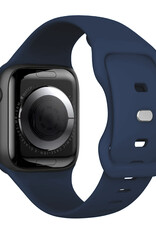 Nomfy Nomfy Apple Watch Bandje Siliconen Verstelbaar (38/40/41 mm) - Donkerblauw