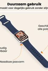 Nomfy Nomfy Apple Watch Bandje Siliconen Verstelbaar (38/40/41 mm) - Donkerblauw