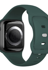 Nomfy Nomfy Apple Watch Bandje Siliconen Verstelbaar (38/40/41 mm) - Donkergroen