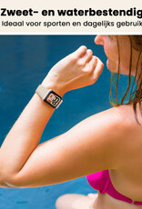 Nomfy Nomfy Apple Watch Bandje Siliconen Verstelbaar (38/40/41 mm) - Ivoor