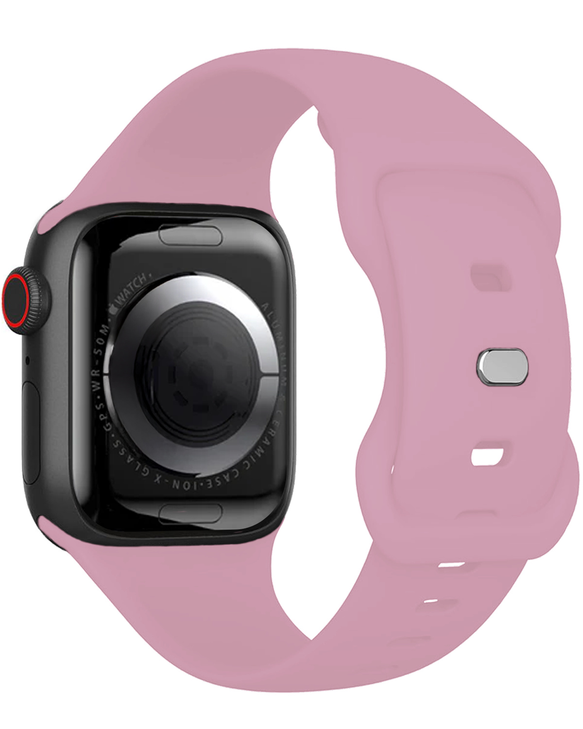 Nomfy Nomfy Apple Watch Bandje Siliconen Verstelbaar (38/40/41 mm) - Lila