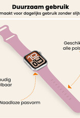 Nomfy Nomfy Apple Watch Bandje Siliconen Verstelbaar (38/40/41 mm) - Lila