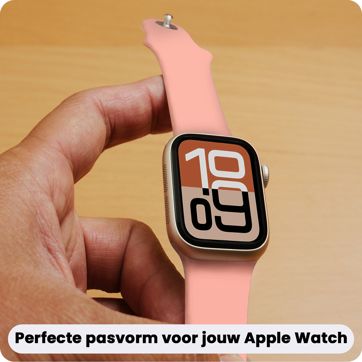 Nomfy Nomfy Apple Watch Bandje Siliconen Verstelbaar (38/40/41 mm) - Mint