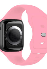 Nomfy Nomfy Apple Watch Bandje Siliconen Verstelbaar (38/40/41 mm) - Roze
