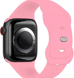 Nomfy Nomfy Apple Watch Bandje Siliconen Verstelbaar (38/40/41 mm) - Roze