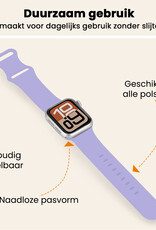 Nomfy Nomfy Apple Watch Bandje Siliconen Verstelbaar (38/40/41 mm) - Violet