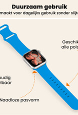 Nomfy Nomfy Apple Watch Bandje Siliconen Verstelbaar (42/44/45/46 mm) - Blauw