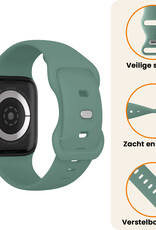 Nomfy Nomfy Apple Watch Bandje Siliconen Verstelbaar (42/44/45/46 mm) - Cactus