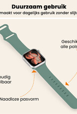 Nomfy Nomfy Apple Watch Bandje Siliconen Verstelbaar (42/44/45/46 mm) - Cactus