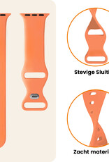 Nomfy Nomfy Apple Watch Bandje Siliconen Verstelbaar (42/44/45/46 mm) - Calendula