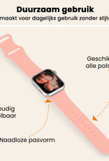Nomfy Nomfy Apple Watch Bandje Siliconen Verstelbaar (42/44/45/46 mm) - Mint