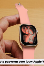Nomfy Nomfy Apple Watch Bandje Siliconen Verstelbaar (42/44/45/46 mm) - Mint