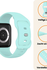 Nomfy Nomfy Apple Watch Bandje Siliconen Verstelbaar (42/44/45/46 mm) - Oud Roze